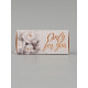 Коробка подарочная с окном Only for you, 12×5.5×5.5 см, самосборная