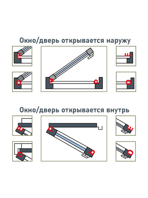 Уплотнитель резиновый ТУНДРА, профиль P, размер 5.5×9 мм, черный, в упаковке 6 м