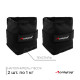 Утяжелители ONLYTOP, 2 шт.×1 кг, чёрные