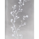 Ваза для цветов с деревянной подставкой из тёмного стекла, 25×9 см, 1.4 л.