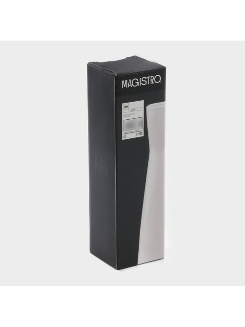 Ваза для цветов Magistro «Бланш», 5.6×21.4 см, фарфор, белая