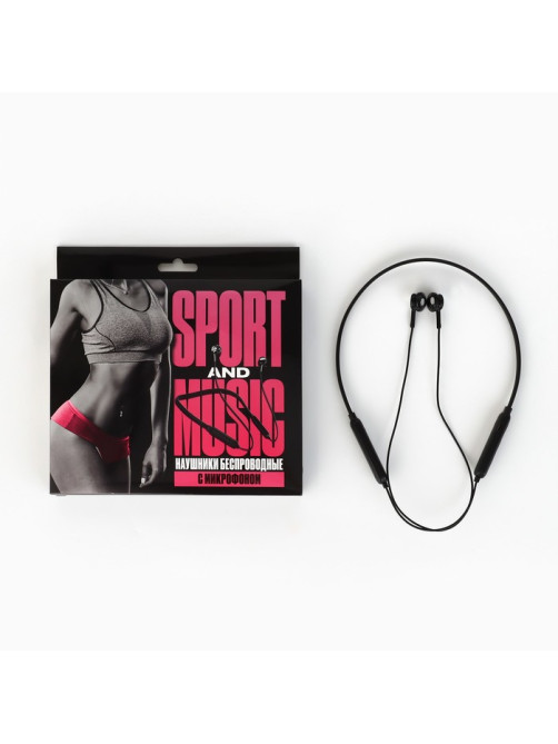 Беспроводные наушники с микрофоном Sport and music, модель LV-150