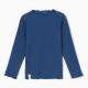 Водолазка для девочки с длинным рукавом KAFTAN: Blueberry, синяя, размер 34 (122-128 см)