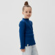 Водолазка для девочки с длинным рукавом KAFTAN: Blueberry, синяя, размер 30 (98-104 см)