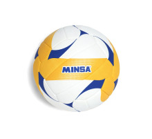 Волейбольный мяч Minsa VB500 DMS, машинная сшивка, 18 панелей, размер 5
