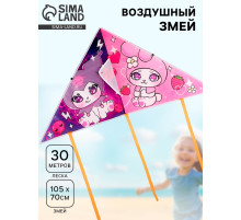 Воздушный змей Funny toys «Плохой кролик», 70×105 см