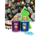 Новогодний подарочный набор косметики Gift for you: гель для душа 2 шт. × 100 мл, мочалка для тела, URAL LAB