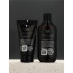 Подарочный набор косметики BLACK ONYX, гель для душа 300 мл и гель для бритья 110 мл, аромат сандалового дерева, HARD LINE