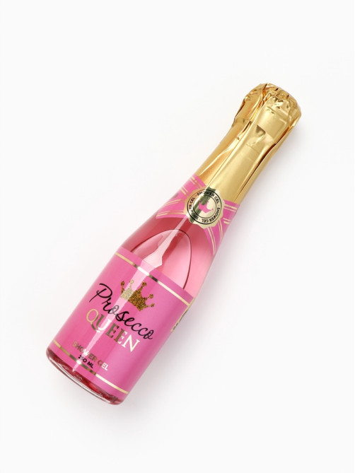 Подарочный набор Prosecco Queen, гель для душа шампанское 250 мл и бомбочка для ванны, Чистое счастье