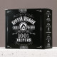 Подарочный набор косметики «Крутой мужик», гель для душа во флаконе канистры 300 мл и мочалка для тела, аромат древесный с пряными нотами, HARD LINE