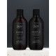 Подарочный набор косметики BLACK ONYX, гель для душа и шампунь для волос, 2×290 мл, аромат перца и агарового дерева, HARD LINE