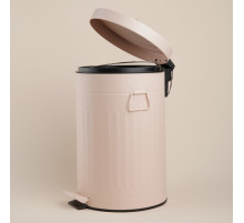 Ведро для мусора SL Home, 12 л, 27×32×43 см, бежевое
