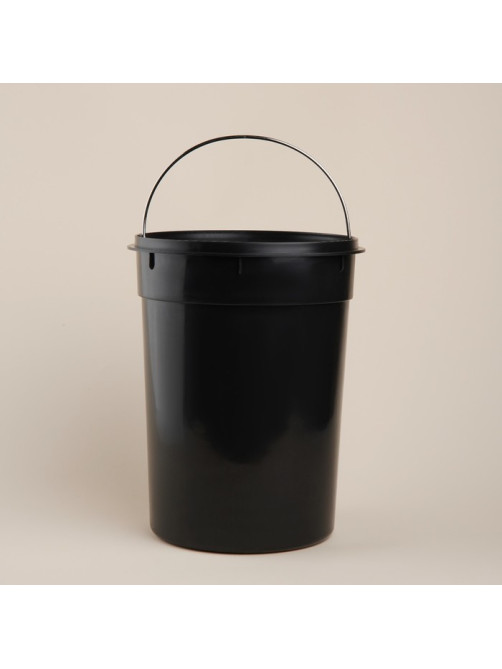 Ведро для мусора SL Home, 12 л, 27×32×43 см, бежевое