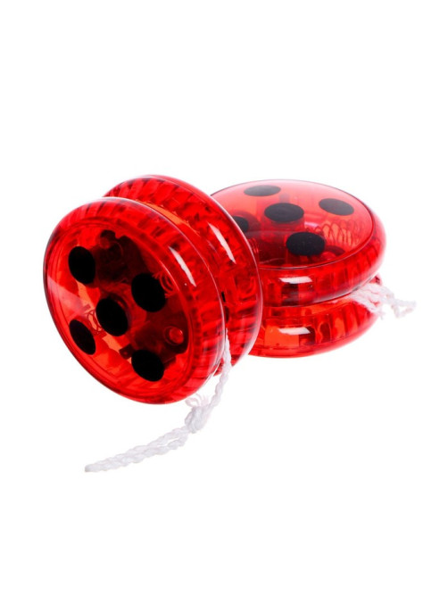 Йо-йо Funny toys «Божья коровка», световой, в шоубоксе