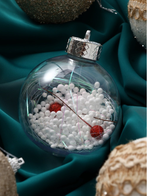 Ёлочные игрушки «Орсон», шары новогодние, d=8 см, 9 шт., люкс