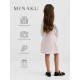 Юбка для девочки MINAKU: Party Dress, розовая, рост 158 см