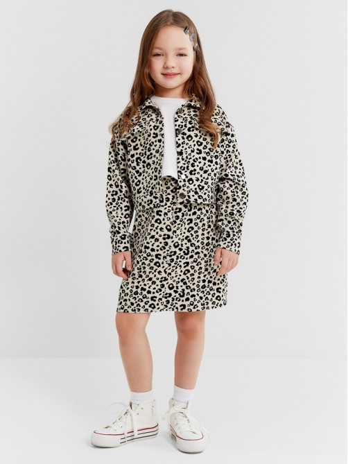 Юбка детская KAFTAN Leo velvet, размер 38 (146-152 см)