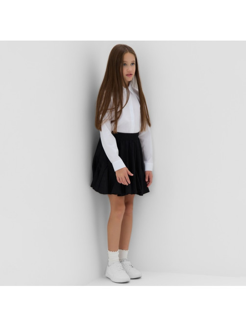 Юбка школьная для девочки MINAKU: School Collection, чёрная, размер 36, рост 146 см