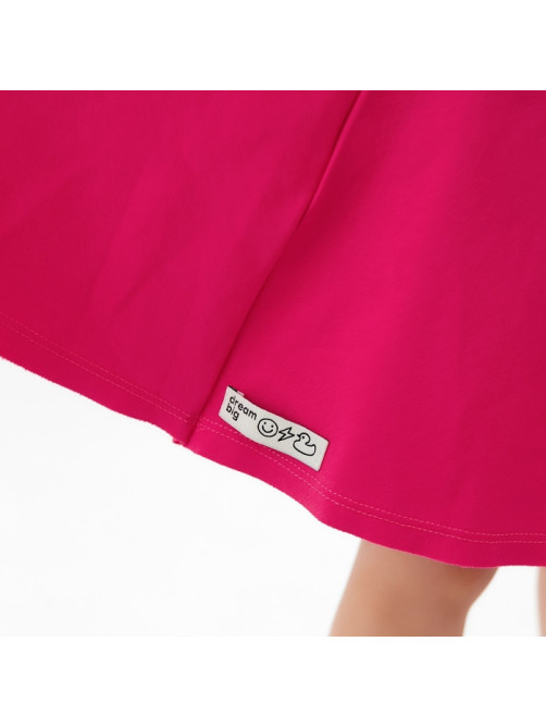 Юбка для девочки KAFTAN: Dream big, размер 34 (122 - 128 см), розовая
