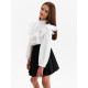 Юбка волан школьная для девочки MINAKU: School Collection, чёрная, размер 38, рост 152 см