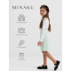 Юбка для девочки MINAKU: Party Dress, зелёная, рост 146 см