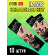 Закладки - аниме «Клинок» набор 10 шт.