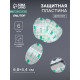 Пластырь для ног, набор - 6 шт., на клеевой основе, прозрачный