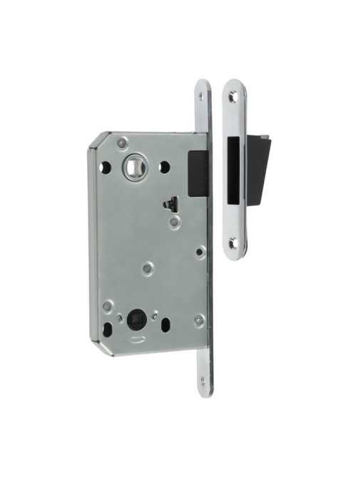 Защелка врезная магнитная LOCKLAND ZLK7CP, под завертку, цвет хром