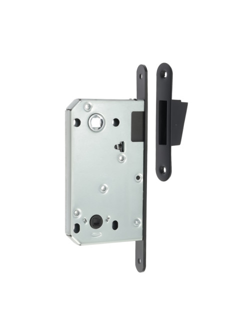 Защелка врезная магнитная LOCKLAND ZLK7BL, под завертку, цвет черный