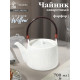Чайник заварочный Magistro Willow, 700 мл, фарфор, голубой