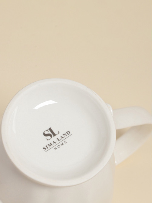 Заварочный чайник SL Home «Аманде», 1.5 л, 27.5×14×24 см, фарфор, белый