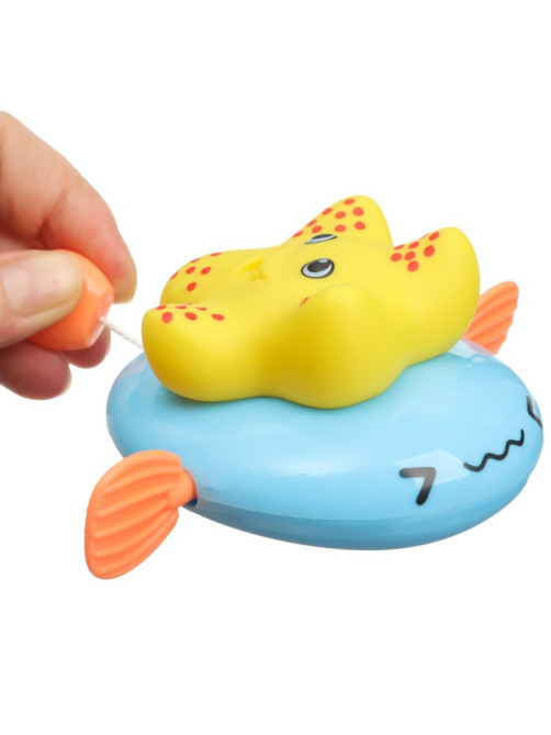 Заводная игрушка для ванны с брызгалкой Крошка Я «Звезда»