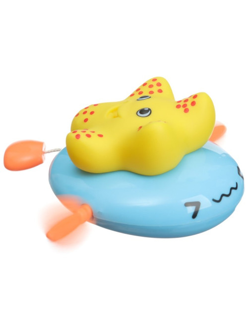 Заводная игрушка для ванны с брызгалкой Крошка Я «Звезда»