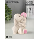 Фигурка гипс «Кролики обнимаются», 7×5×4.5 см, серая