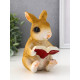 Фигурка полистоун TAKE IT EASY «Зайка читает книжку», 10×8×15 см