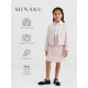 Жакет для девочки, MINAKU :Party Dress, цвет розовый, рост 122 см