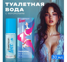 Туалетная вода с феромонами, женская, Evermoon №1, 30 мл