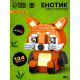 Конструктор блочный «PIXI. Енот», животные, мини блоки, 124 детали