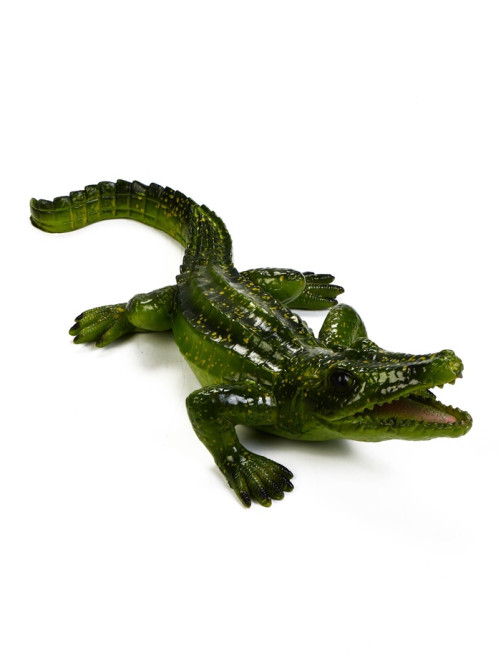 Садовая фигура из полистоуна «Крокодил», 35×15×7 см, Greengo