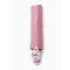 Зонт автоматический «Однотон», с фонарем, 3 сложения, 10 спиц, R=51/58 см, d=102 см, розовый