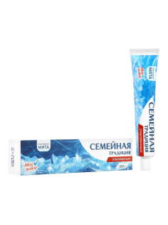 Зубная паста Семейная традиция, отбеливающая, Мята 100 г